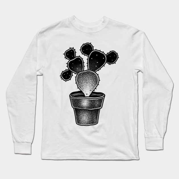 Cactus Long Sleeve T-Shirt by Sadhakaya